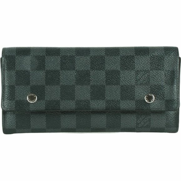 Authentic Louis Vuitton Damier Graphite Portefeuille Long Modulable Bifold Walle - Picture 1 of 10